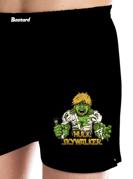 Hulk Skywalker pánske trenky Black
