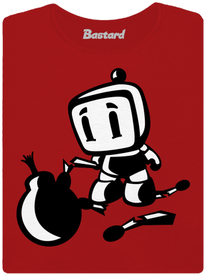 Bomberman dámske tričko Red Mal