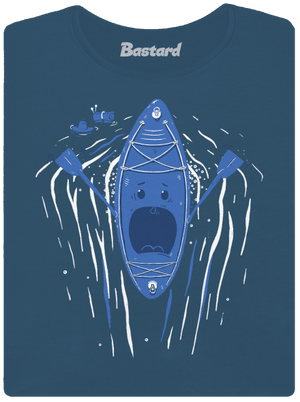 Ahhhh! dámske tričko prémium Petrol Blue