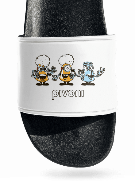 Pivoni šľapky White