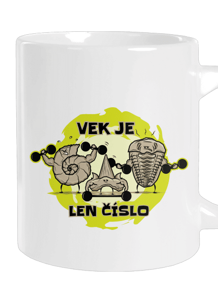 Vek je len číslo veľký hrnček White