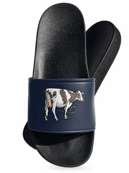 Cow drink šľapky Navy