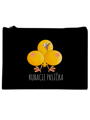 Kuracie prsíčka taštička Black