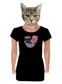 dámske tričko s lemom