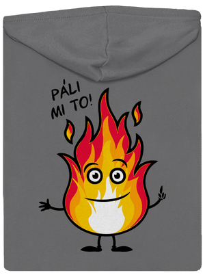 Páli mi to dámska mikina na zips Steel Gray