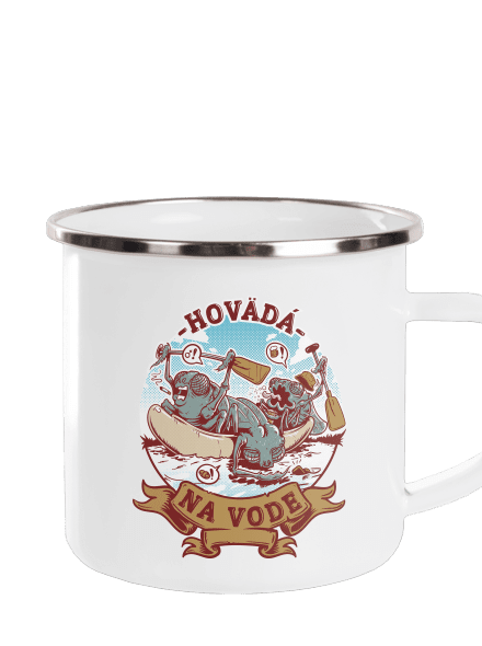 Hovädá na vode plecháčik White