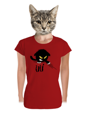 Čičina dámske tričko prémium Red Mal