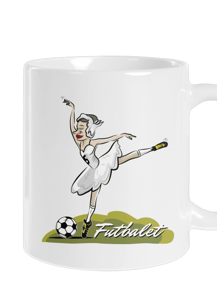 Futbalet klasický hrnček White