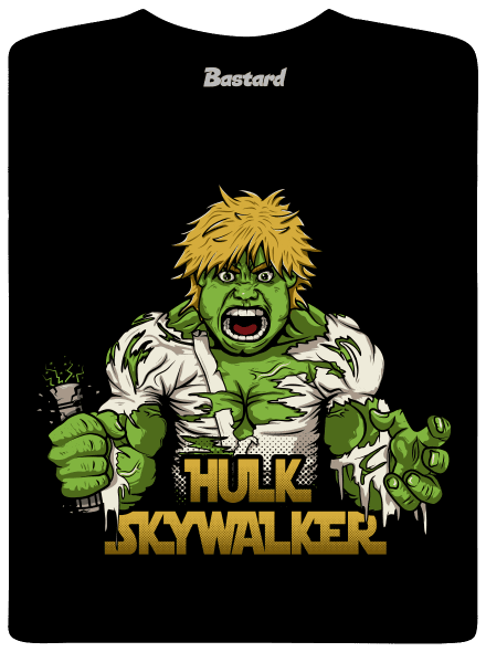 Hulk Skywalker pánske dlhý rukáv Black