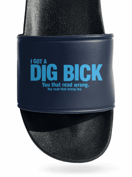 Dig bick šľapky Navy
