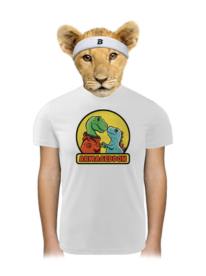 Armageddon detské športové tričko White