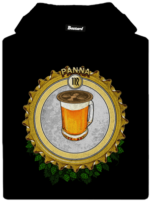 Pivný horoskop: Panna pánska mikina klokanka Black