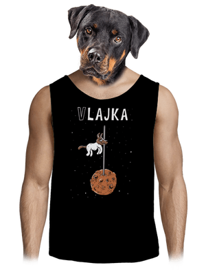 Vlajka pánske tielko Black