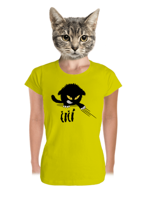 Čičina dámske tričko prémium Lemon