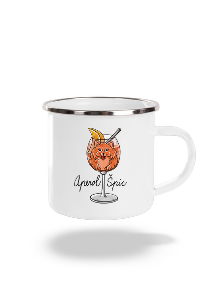 Aperol Špic plecháčik White