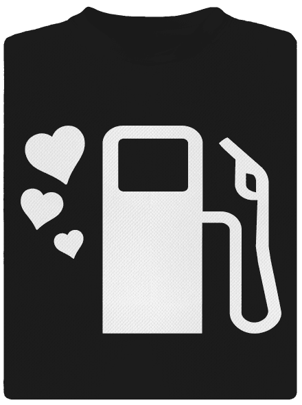 Plnú prosím pánske športové tričko Black