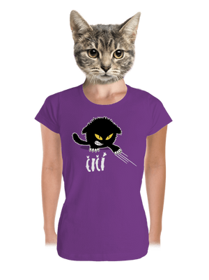 Čičina dámske tričko prémium Purple