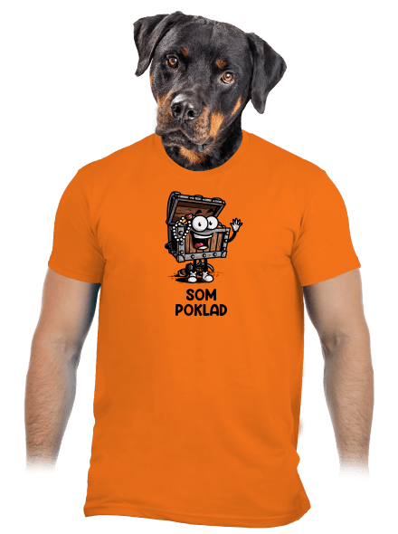 Som poklad pánske tričko Orange