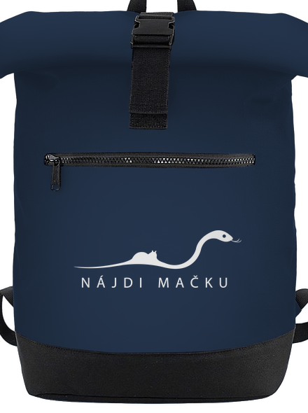 Nájdi mačku batoh French Navy