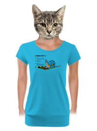 dámske tričko s lemom