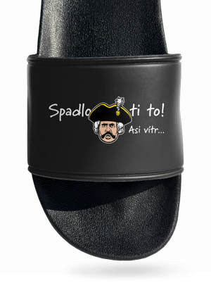 Spadlo ti to šľapky Black