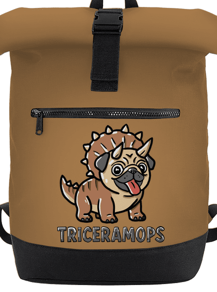 Triceramops batoh Caramel