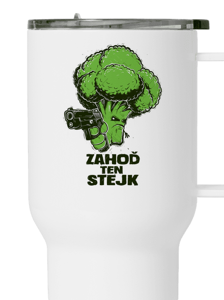 Zahoď ten stejk termohrnček White