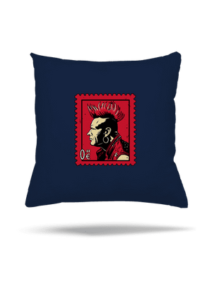 Známka punku vankúš Dark Navy