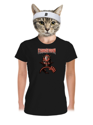 Starmageddon dámske športové tričko Black