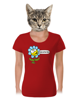 Chcem už len teba dámske tričko Red Mal