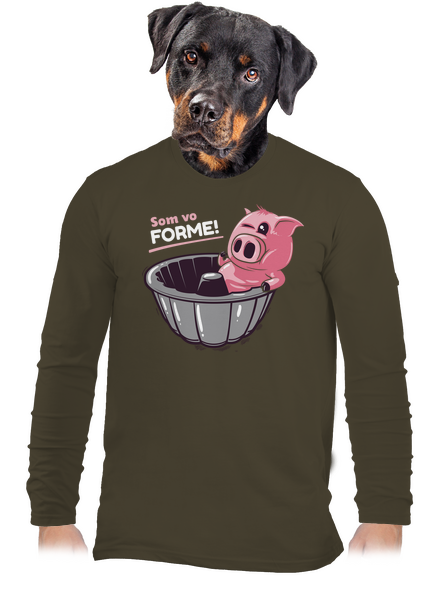 Vo forme pánske dlhý rukáv Urban Khaki