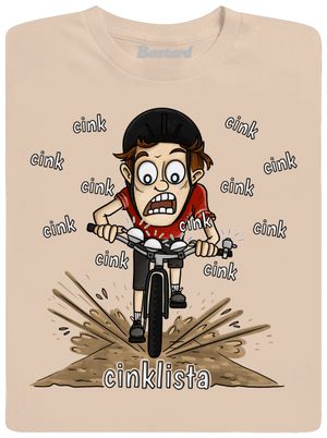 Cinklista pánske tričko Sand