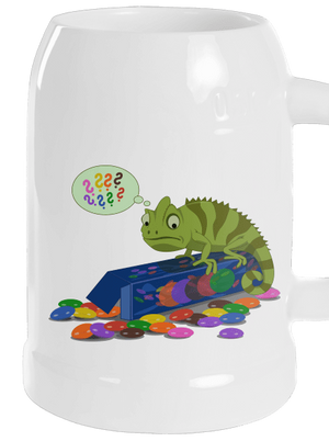 Zmätený chameleón polliter White