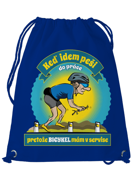 Závislosť na bicykli vak Royal Blue Mal