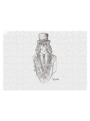 Kavalír puzzle White