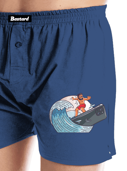 Som surfer pánske trenky Blue