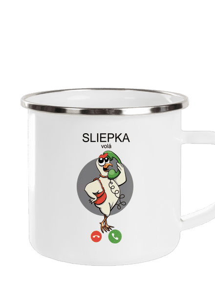 Sliepka volá plecháčik White
