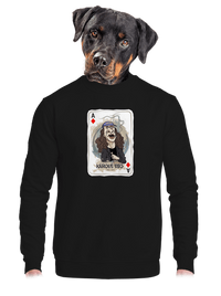 unisex mikina bez kapucne