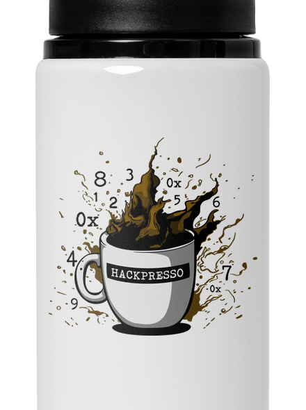 Hackpresso  flaša na vodu White