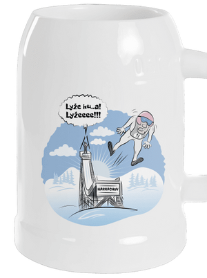 Lyže polliter White