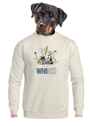 unisex mikina bez kapucne