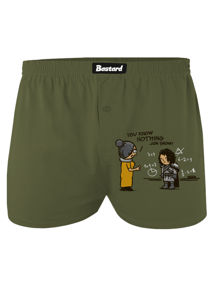 You Know Nothing pánske trenky Khaki