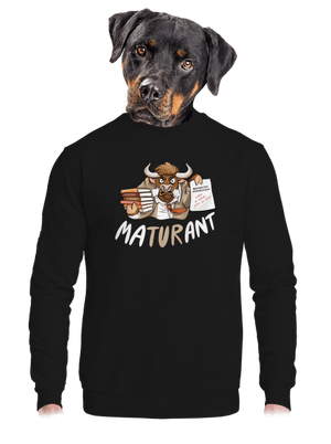 unisex mikina bez kapucne