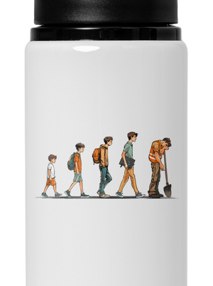 Evolúcia študenta flaša na vodu White