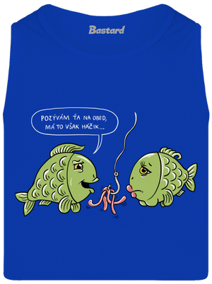 Háčik pánske tielko Royal Blue