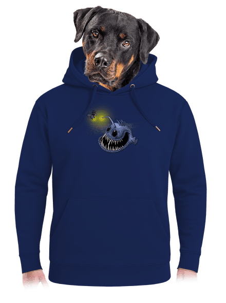 Svetlo môjho srdca unisex mikina premium Navy