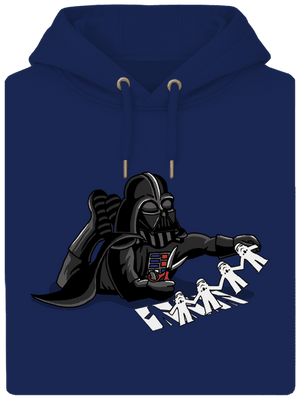 Klonovanie trooperov unisex mikina premium Navy