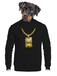 unisex mikina bez kapucne