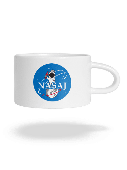 Nasaj hrnček makronka White