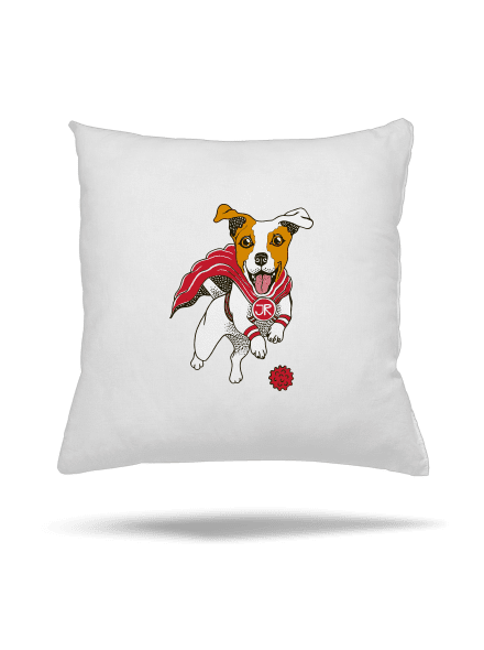 Jack Russell vankúš White